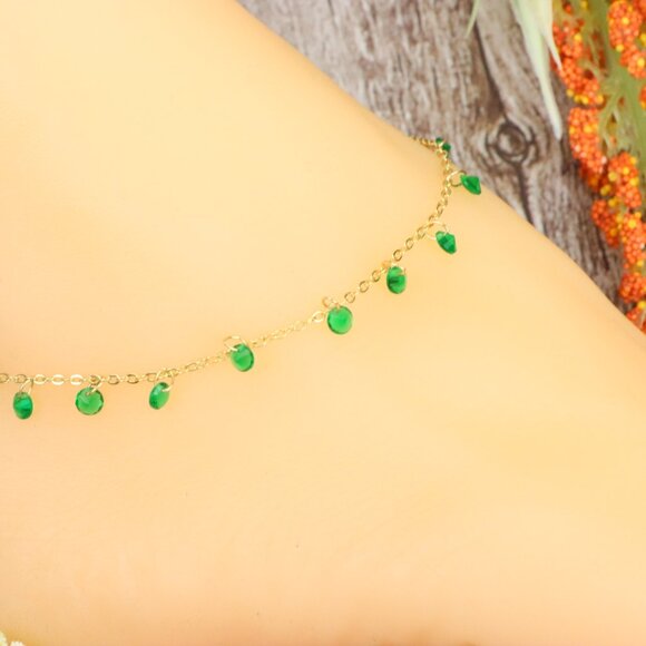 Dainty Anklet for Women – Elegant Everyday Jewelry & Perfect Gift | MLCRC2165 - Picture 7 of 10
